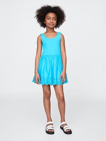 Kids Mixed Media Romper