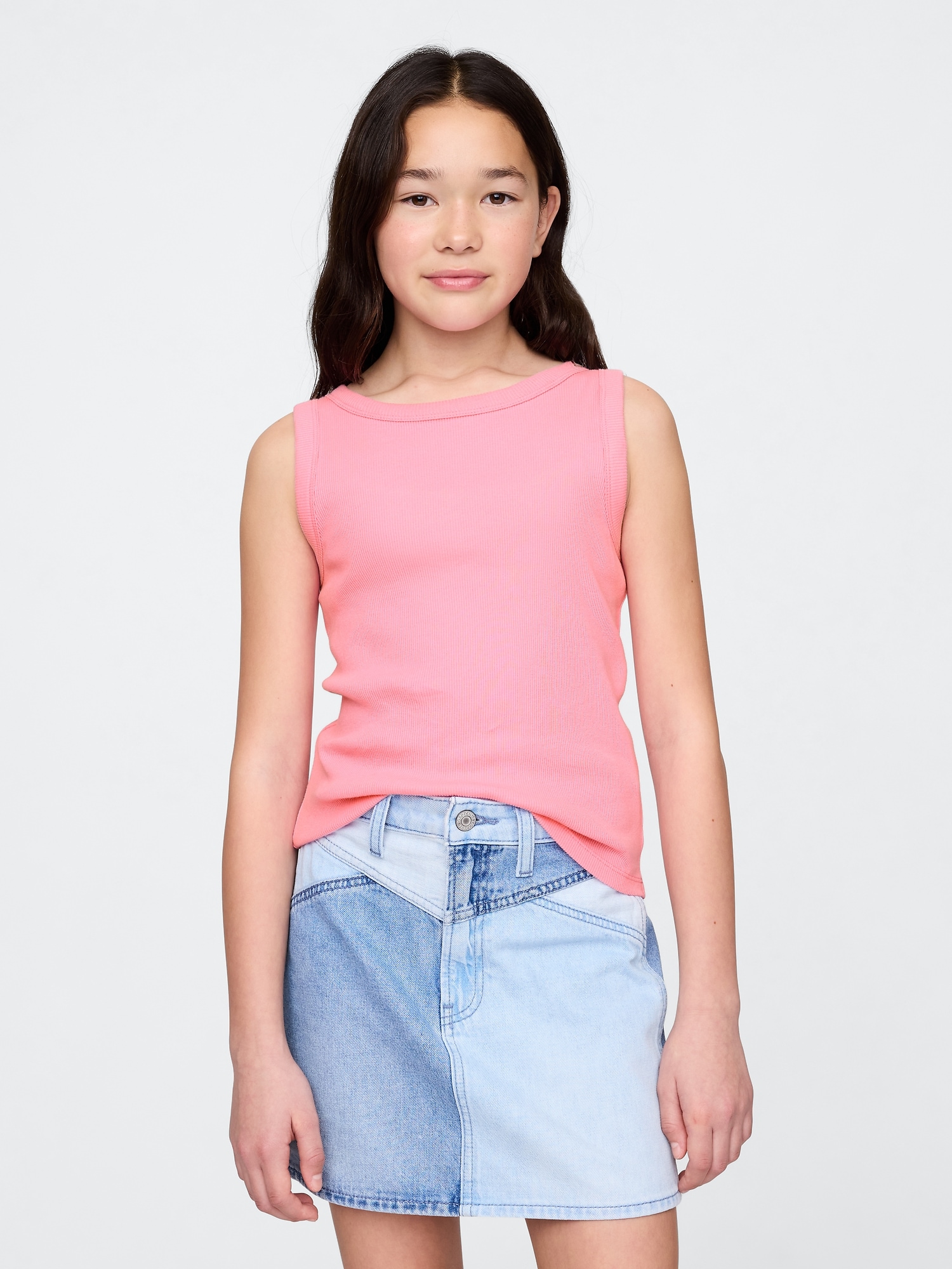Kids Rib Tank Top