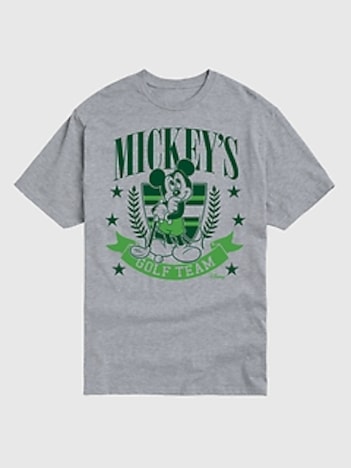 Disney Mickeys Golf Team Short Sleeve Graphic Tee