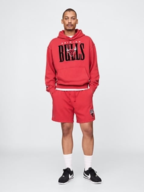NBA Chicago Bulls Logo Heavyweight Sweat Shorts