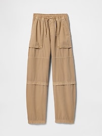 Mid Rise Easy Utility Barrel Pants