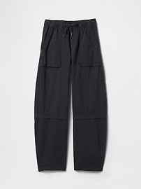 Mid Rise Easy Utility Barrel Pants