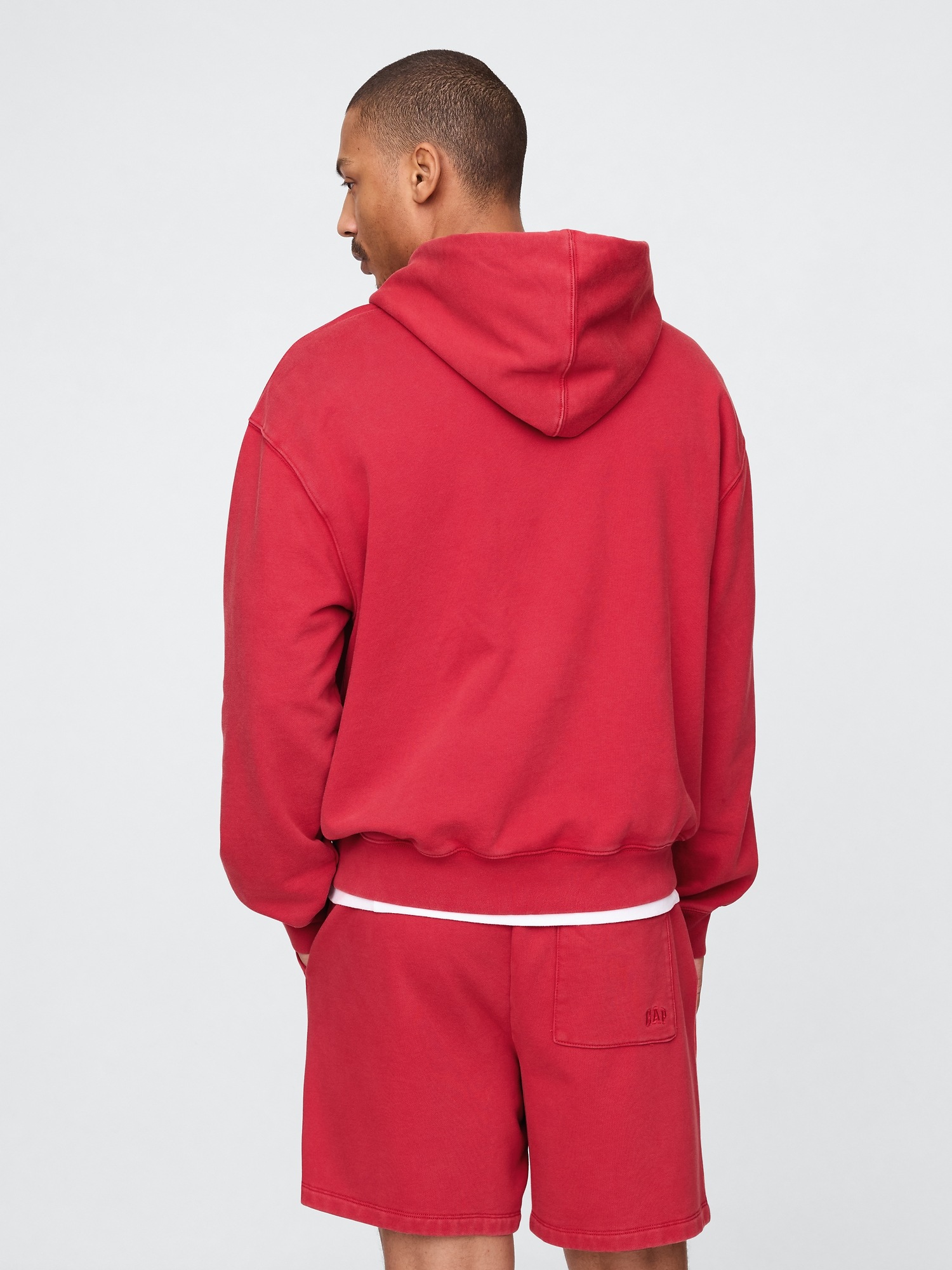 Мужское худи Gap NBA Los Angeles Lakers Logo Heavyweight, цвет: Chicago Bulls — фото 3