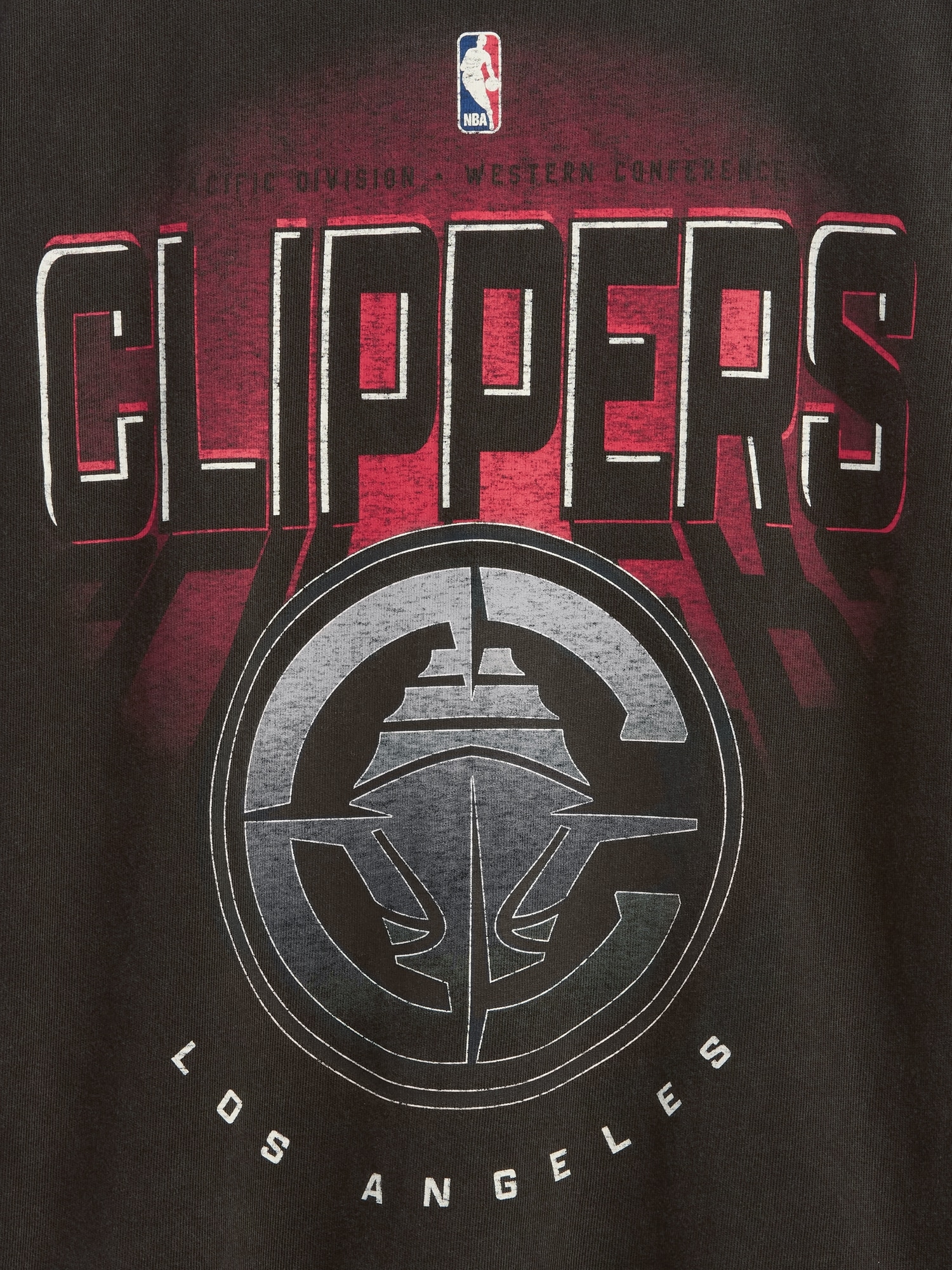 Мужская футболка Gap NBA New York Knicks Graphic, цвет: La Clippers — фото 4