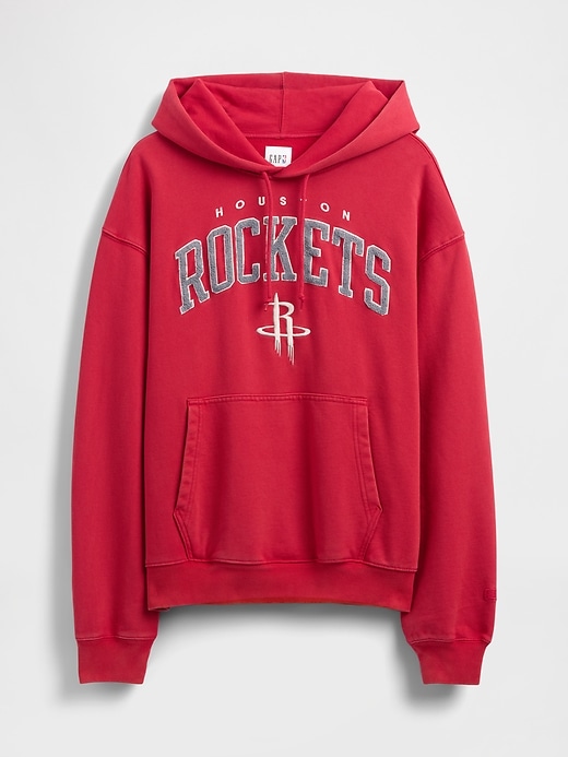Image number 5 showing, NBA Houston Rockets Logo Heavyweight Hoodie