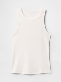 Modern Rib Halter Tank Top