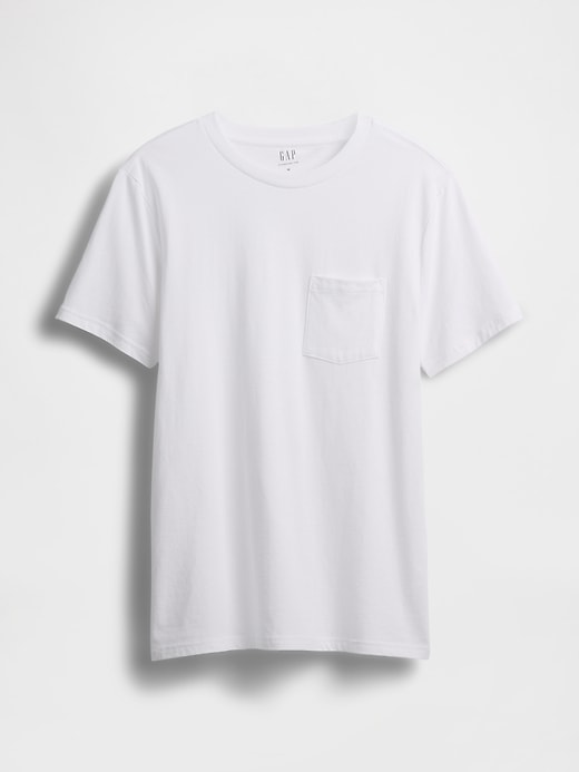 Image number 5 showing, Organic Cotton Pocket T-Shirt