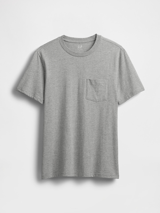 Image number 5 showing, Organic Cotton Pocket T-Shirt