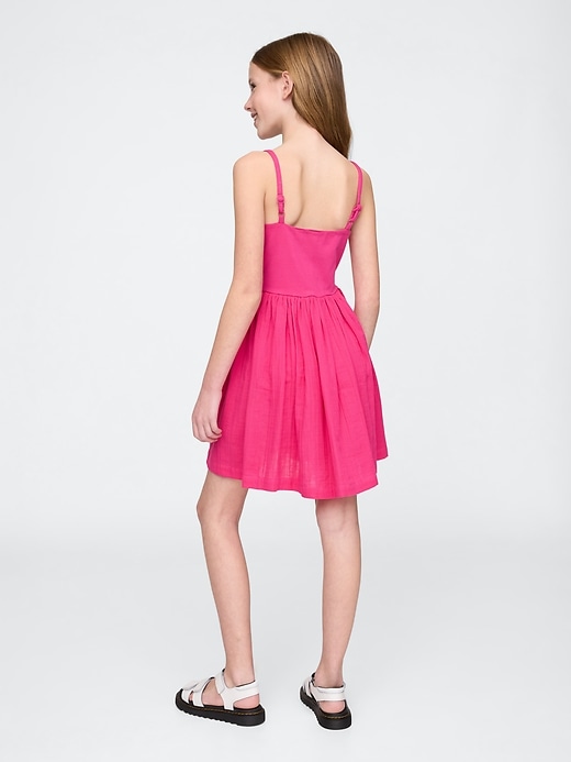 Image number 3 showing, Kids Mixed Media Dress
