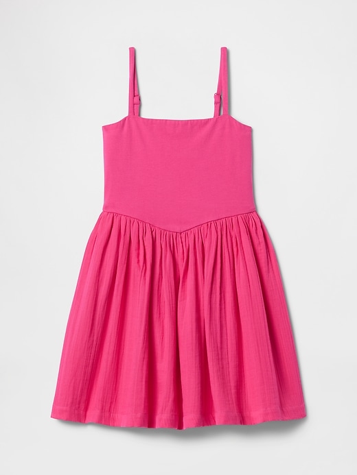 Image number 2 showing, Kids Mixed Media Dress