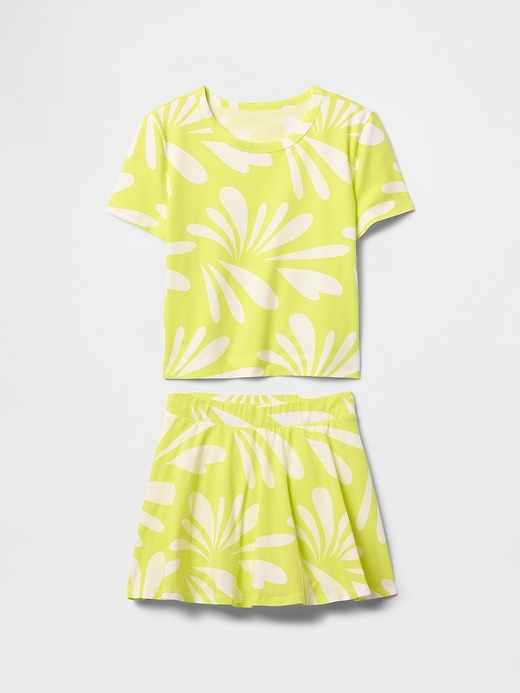 Image number 2 showing, Kids Skort Outfit Set