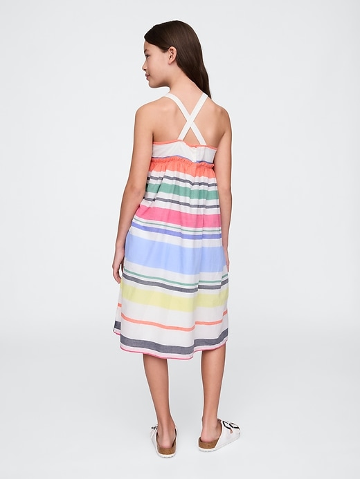 Image number 3 showing, Kids Apron Neck Midi Dress
