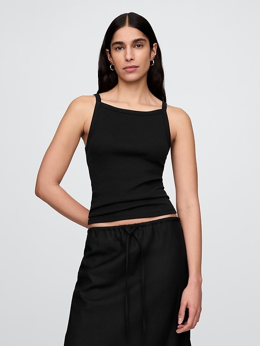 Image number 1 showing, Modern Apron-Neck Tank Top
