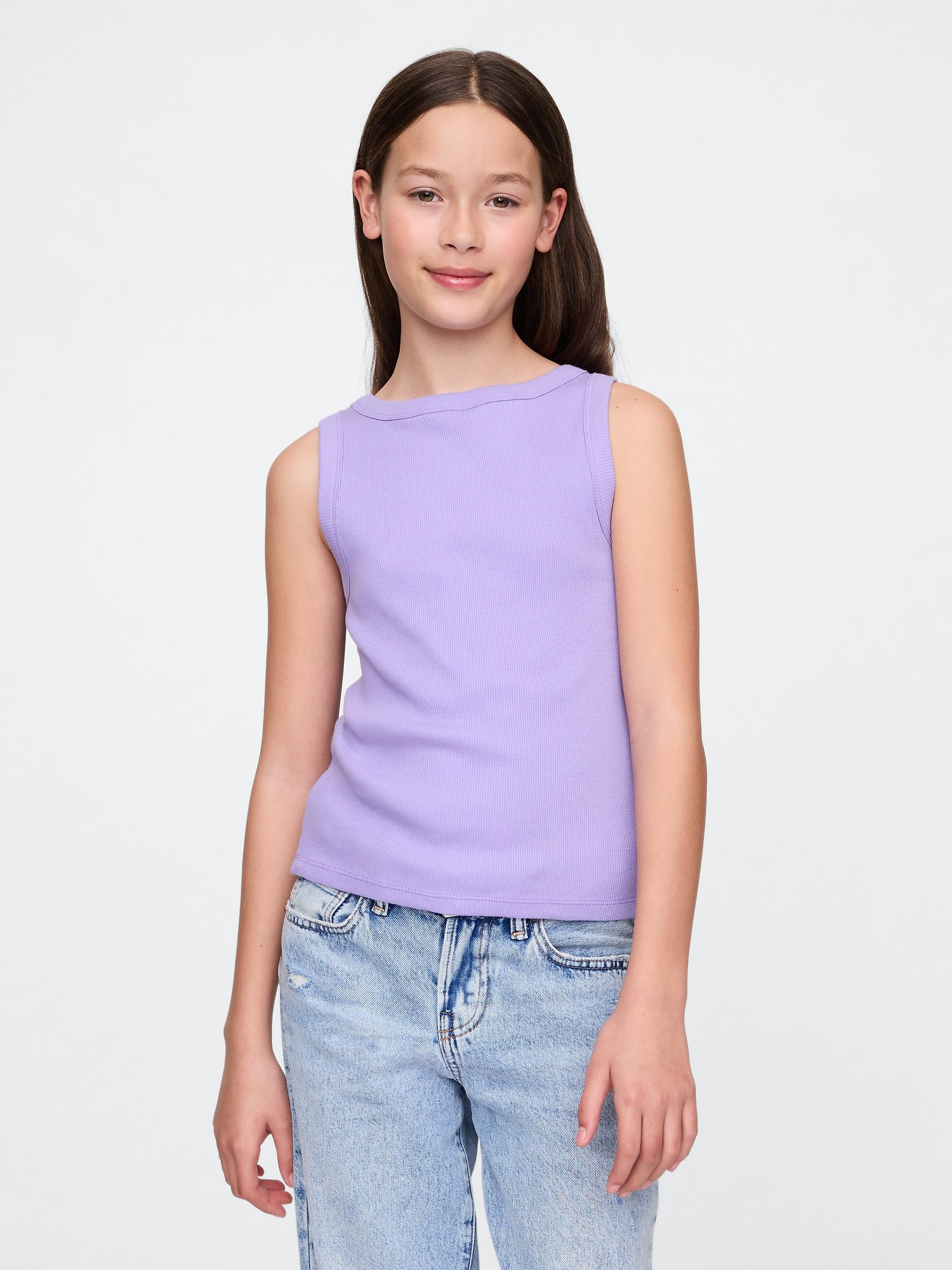 Kids Rib Tank Top