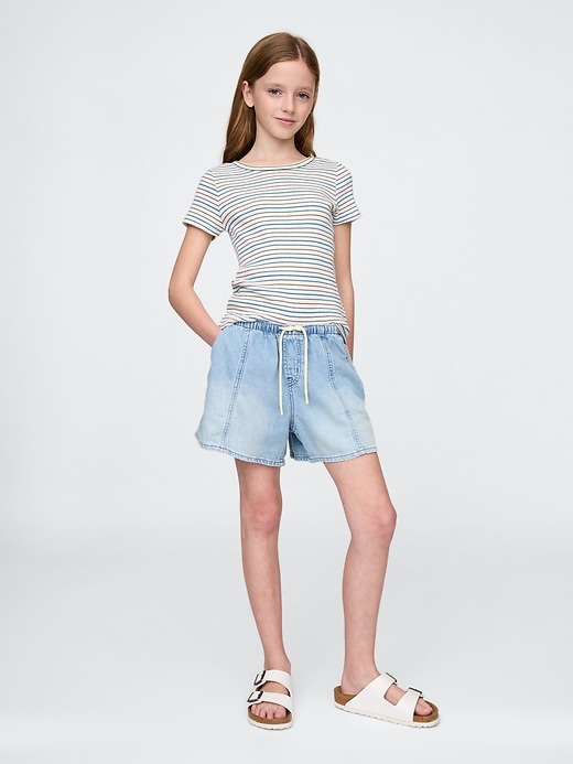 Image number 1 showing, Kids UltraSoft Denim Easy Shorts