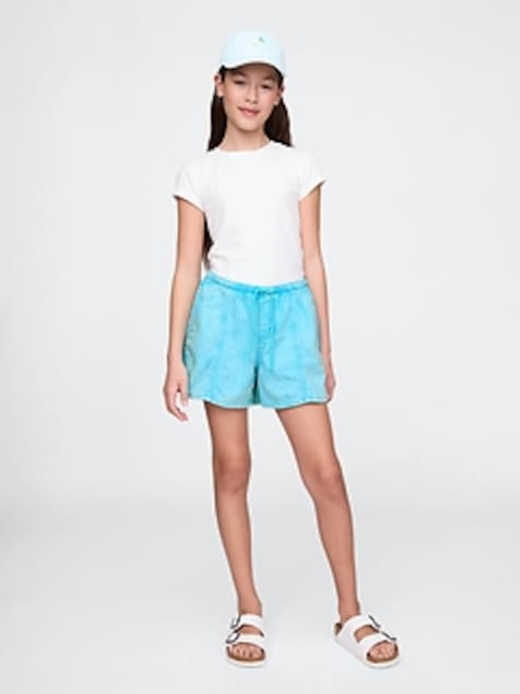 Kids Denim Easy Shorts