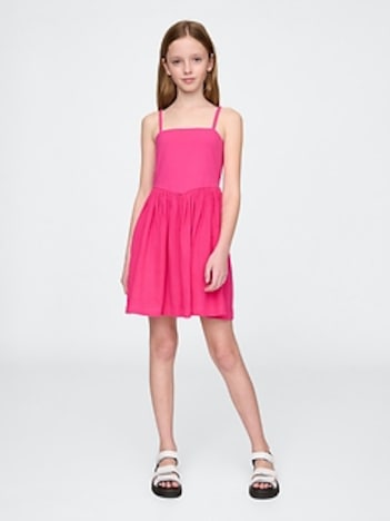 Kids Mixed Media Dress