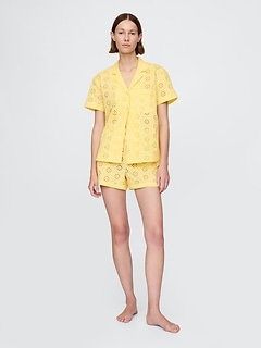 ★ SPAO★ Maltese Oguogu Maltese Short Sleeve Pajamas YELLO Amazon.com: ZWPINITUP Banana Yellow Shorts Pajamas Set