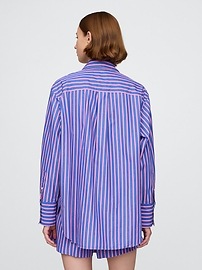 Organic Cotton Poplin Big Shirt