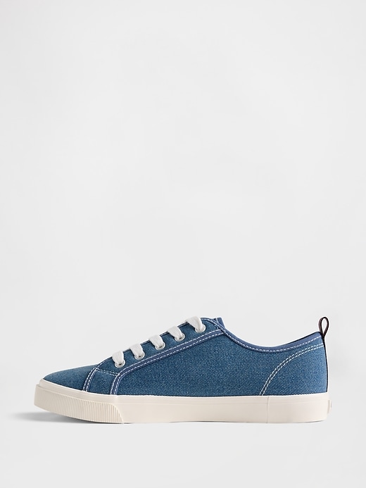 Image number 5 showing, Kids Denim Sneakers