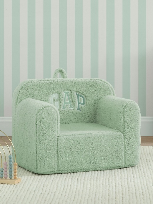 Image number 2 showing, Gap Sherpa Logo Foam Chair