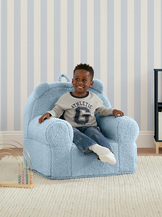 Image number 3 showing, babyGap Sherpa Bear Chair