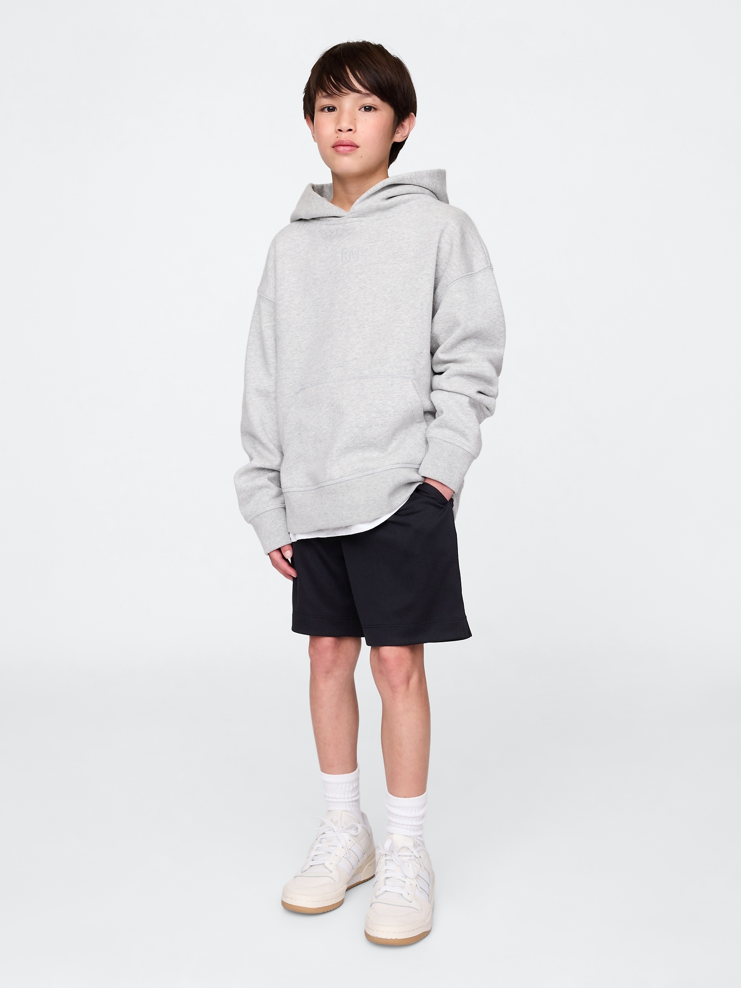 Kids GapFit 6" Recycled Mesh Easy Shorts