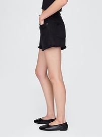 4" Mid Rise UltraSoft Relaxed Cutoff Shorts