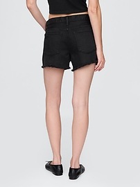 4" Mid Rise UltraSoft Relaxed Cutoff Shorts