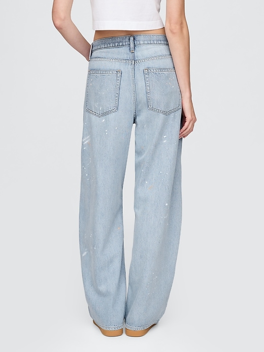 Image number 5 showing, High Rise UltraSoft Barrel Jeans