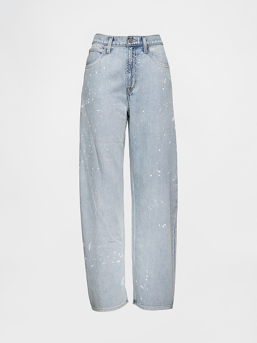Image number 6 showing, High Rise UltraSoft Barrel Jeans