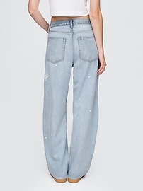 High Rise Barrel Jeans