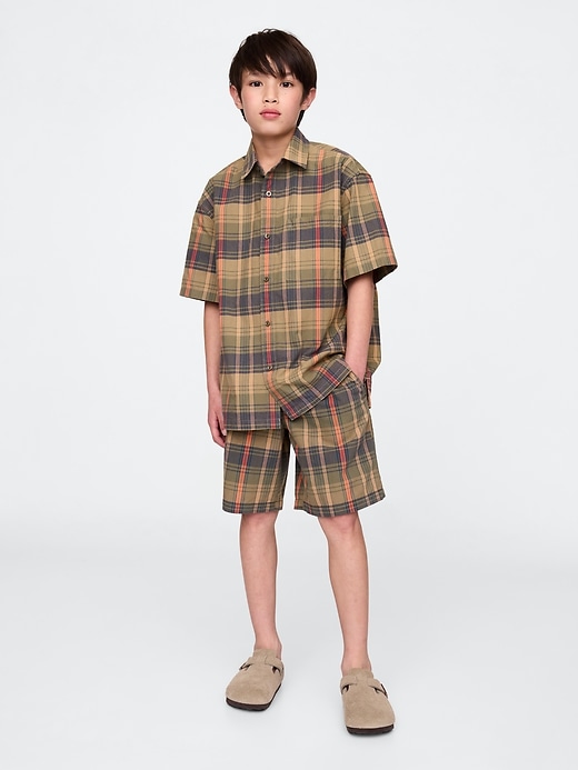 Image number 4 showing, Kids Relaxed Plaid Shirt