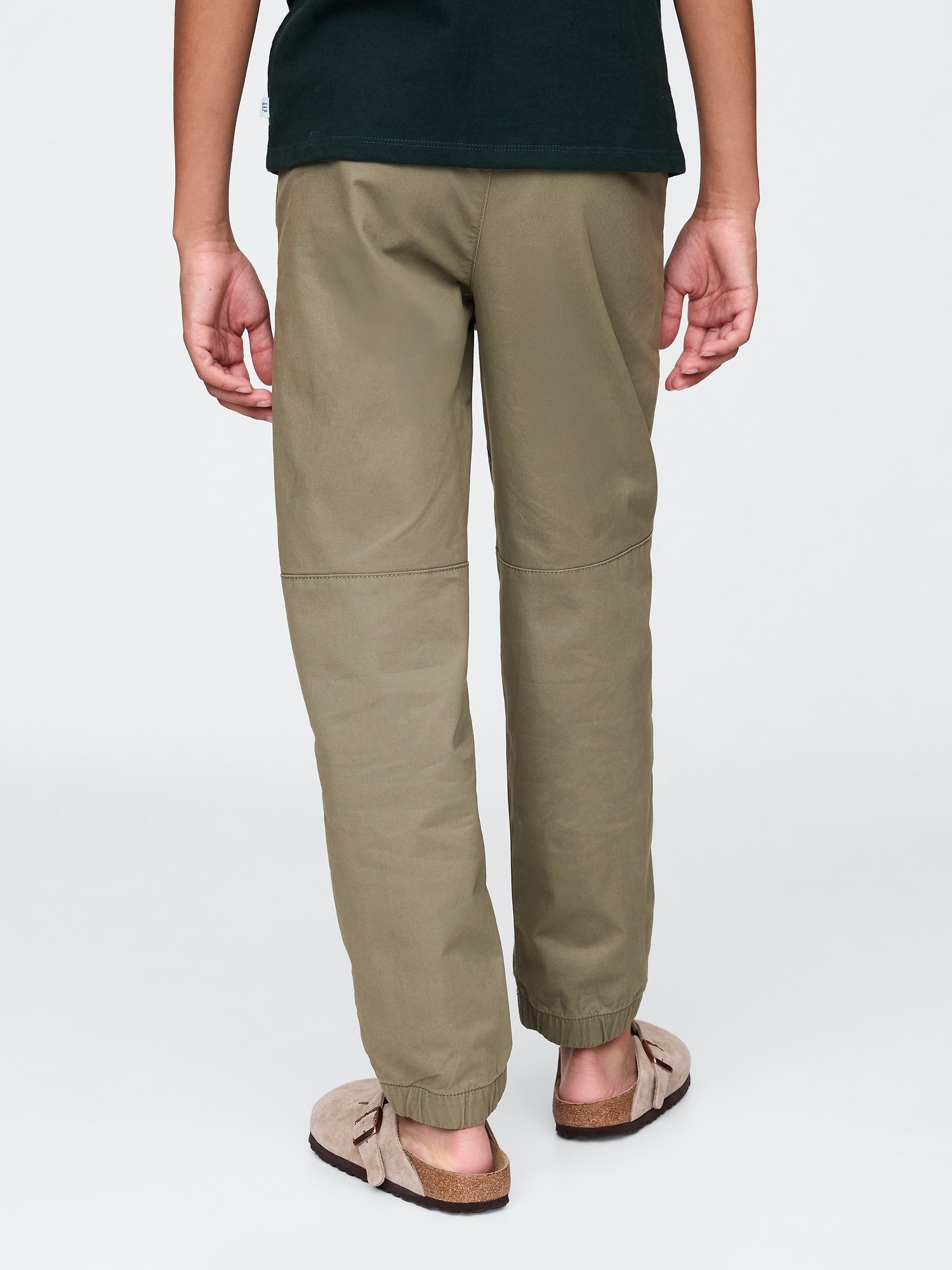Детские брюки Gap Kids Uniform Relaxed Joggers — фото 4