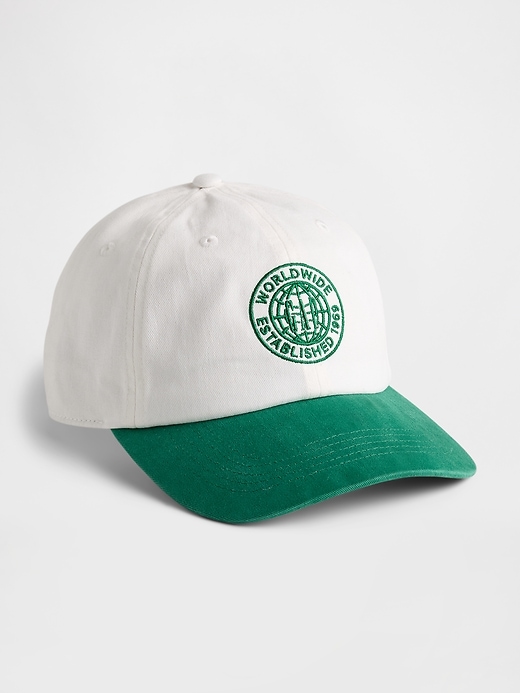 Image number 1 showing, Organic Cotton Gap Logo Baseball Hat