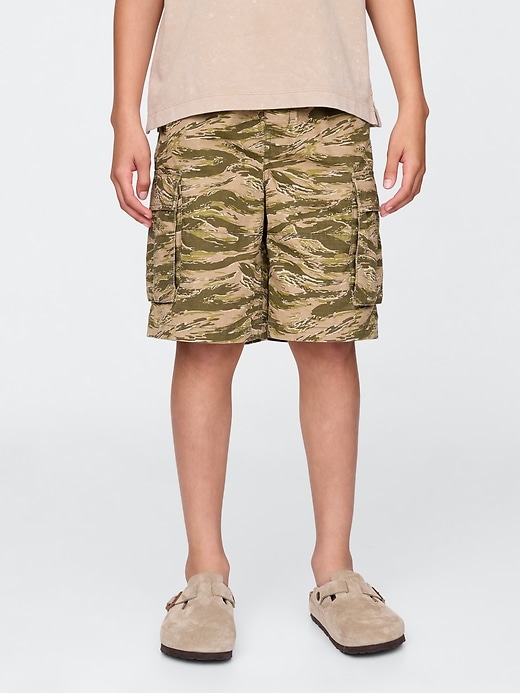 Image number 3 showing, Kids 7.5" Ripstop Easy Cargo Shorts