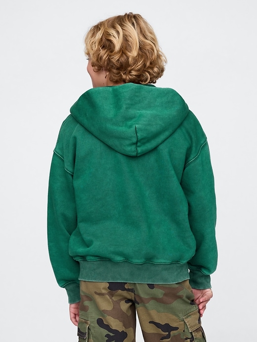 Image number 3 showing, Kids VintageSoft Zip Hoodie