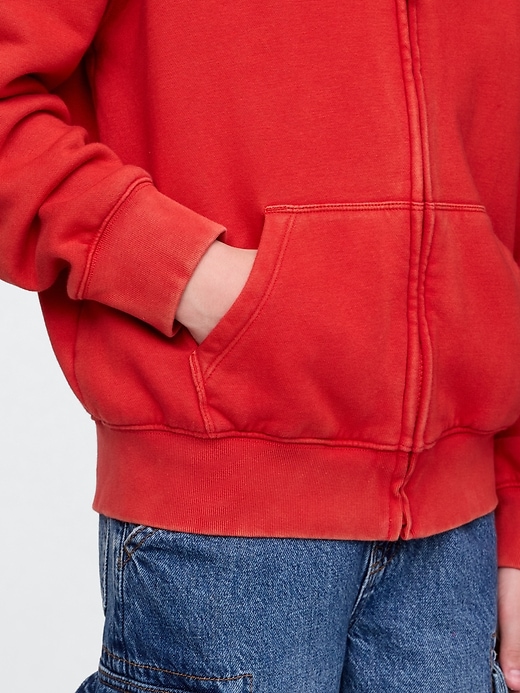 Image number 6 showing, Kids VintageSoft Zip Hoodie