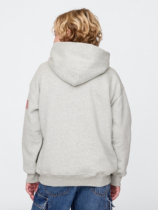 Image number 3 showing, Kids VintageSoft NYC Times Square Hoodie