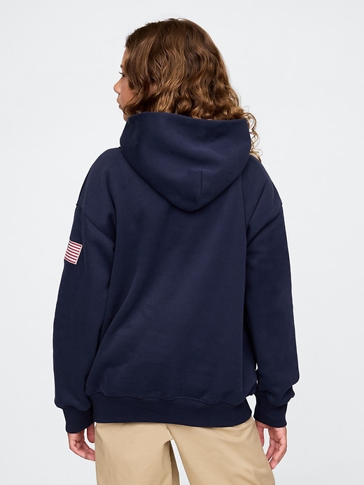 Image number 3 showing, Kids VintageSoft NYC Times Square Hoodie