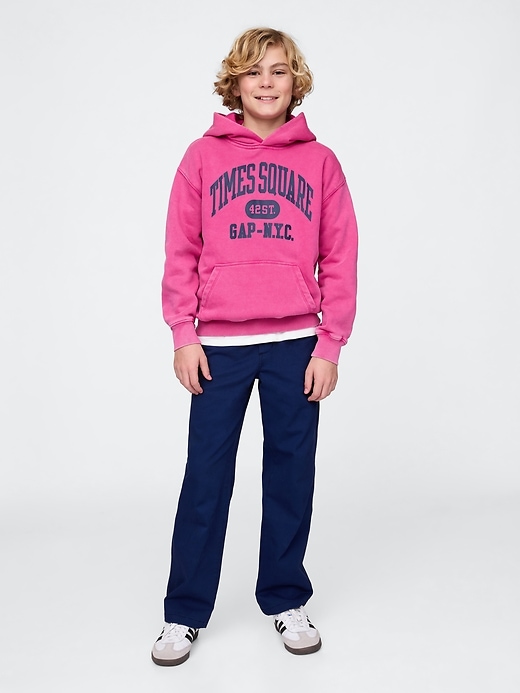Image number 4 showing, Kids VintageSoft NYC Times Square Hoodie
