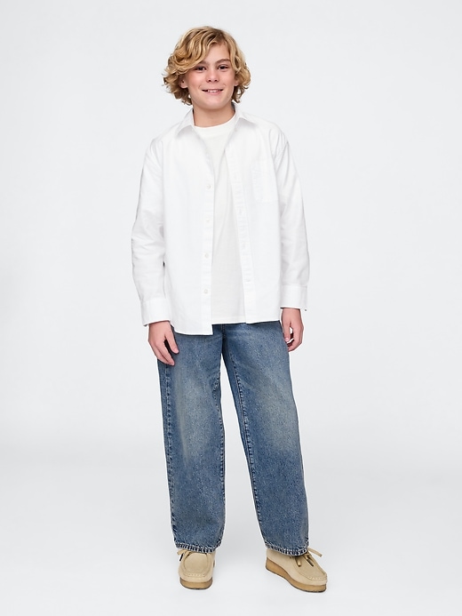 Image number 4 showing, Kids Relaxed Oxford Shirt