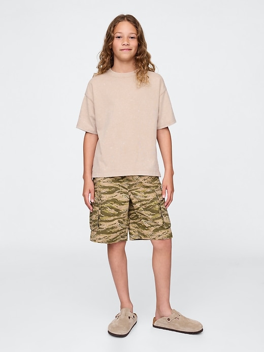 Image number 1 showing, Kids 7.5" Ripstop Easy Cargo Shorts