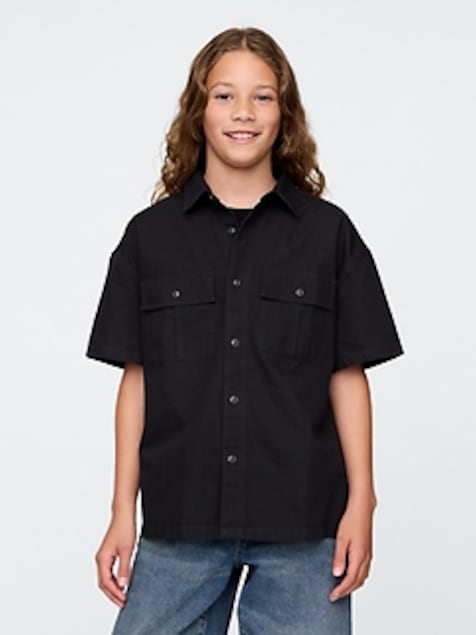 Kids Ripstop Utility Shirt