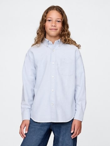 Kids Relaxed Oxford Shirt