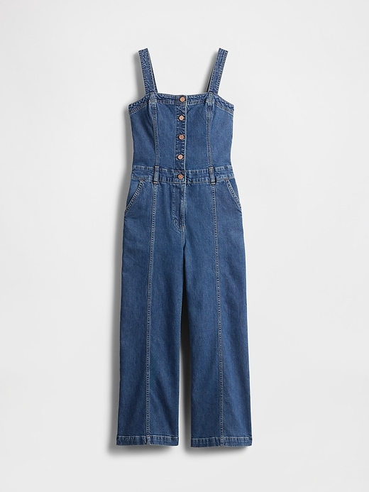 Image number 7 showing, Denim Jumpsuit