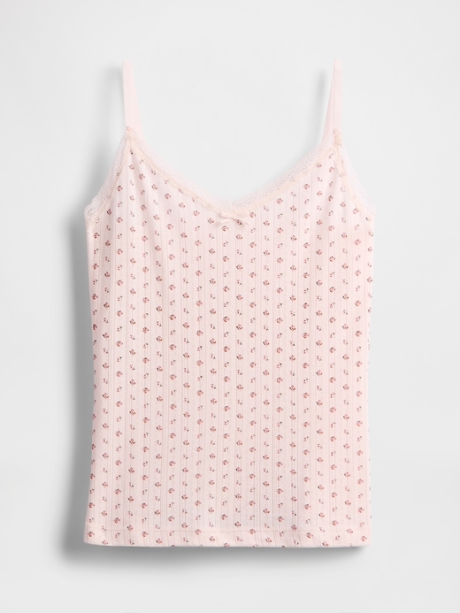 Image number 5 showing, Pointelle PJ Tank Top