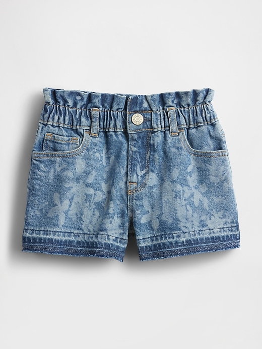 Image number 2 showing, Baby & Toddler Denim Ruffle Stride Shorts
