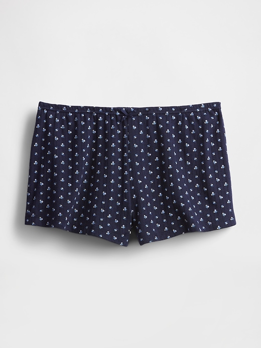 Image number 4 showing, Pointelle PJ Shorts