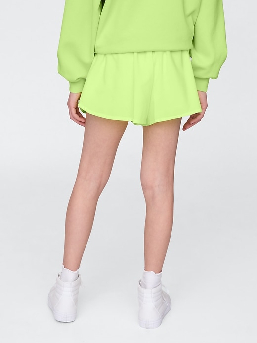 Image number 4 showing, Kids Recycled Butterfly-Hem Run Shorts
